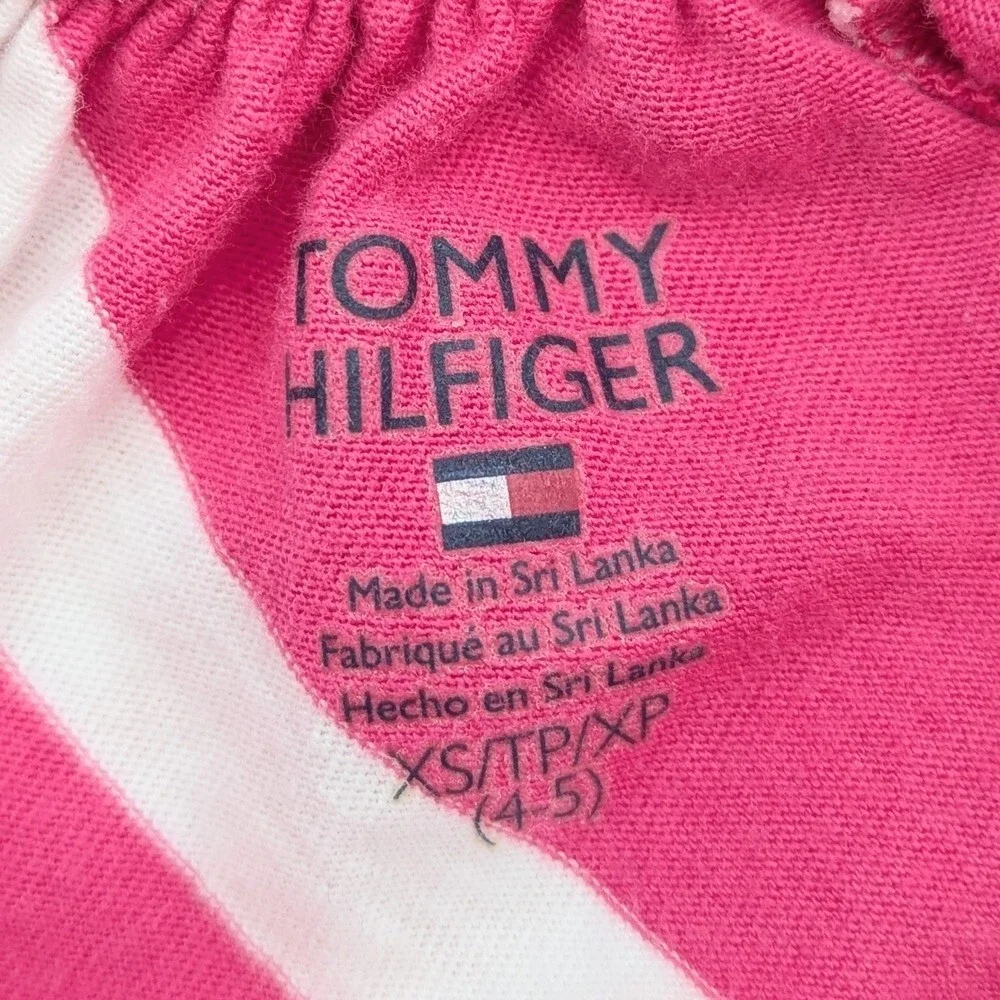 Tommy Hilfiger Girls' (XS/4-5)  Vibrant Colored Maxi Halter Sun/Summer Dress